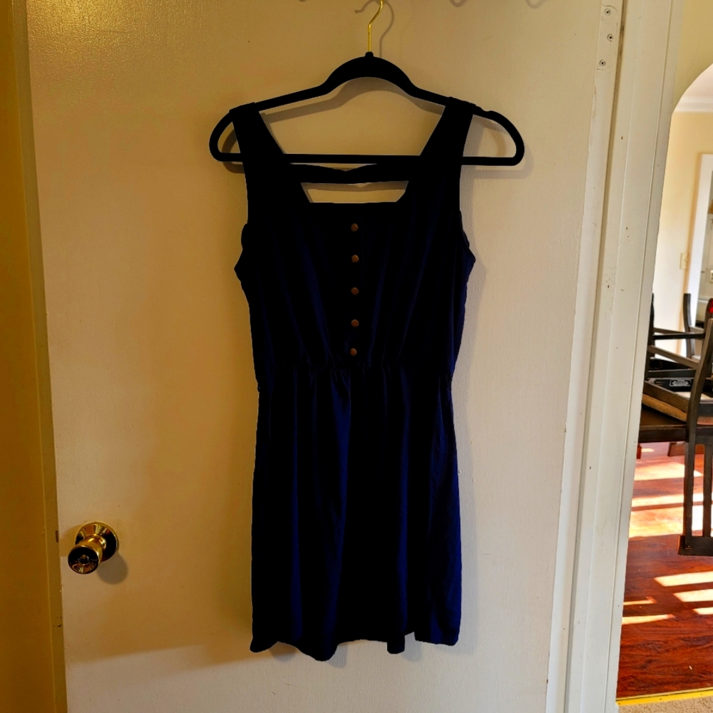 Navy blue dress